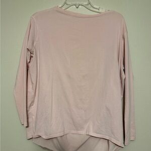 lululemon Light Pink Long Sleeve Top size small.